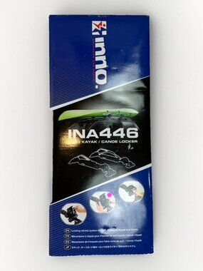 🏄🚣 NEW INNO INA446 Locking Roof Carrier Kayak Canoe SUP Surfboard Rack 🚗✨